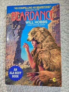 Will Hobbs Beardance Paperback 1995 Avon Camelot YA Adventure Book Marked Inside